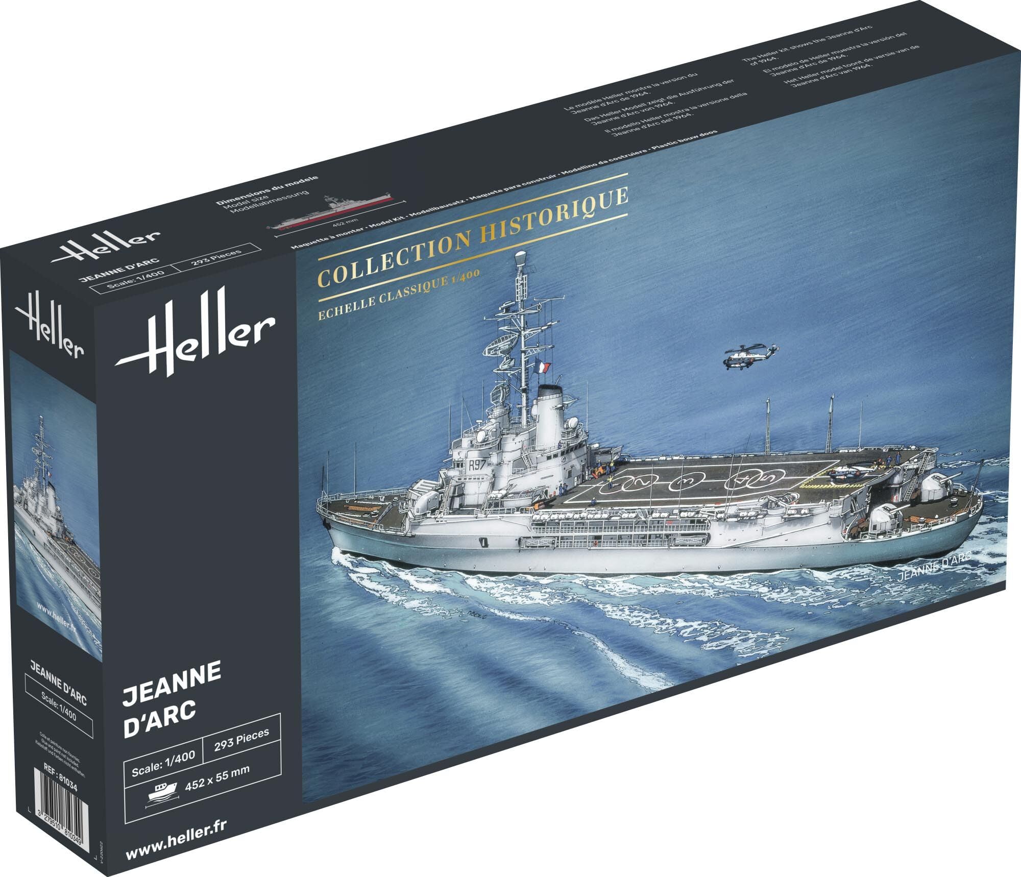 Heller- Jeanne D'arc Maqueta, Multicolor (81034