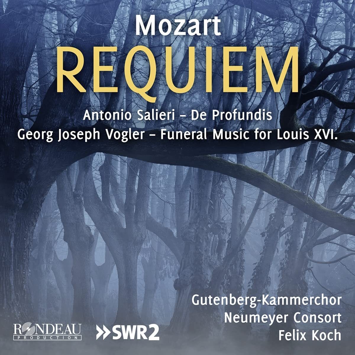 Mozart: Requiem/Antonio Salieri: De Profundis/...