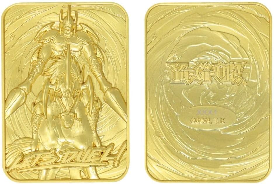 Yu Gi Oh! Limited Edition 24K Gold Plated Collectible Gaia the Fierce Knight
