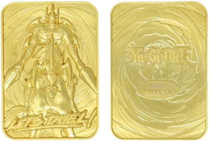 Yu Gi Oh! Limited Edition 24K Gold Plated Collectible Gaia the Fierce Knight