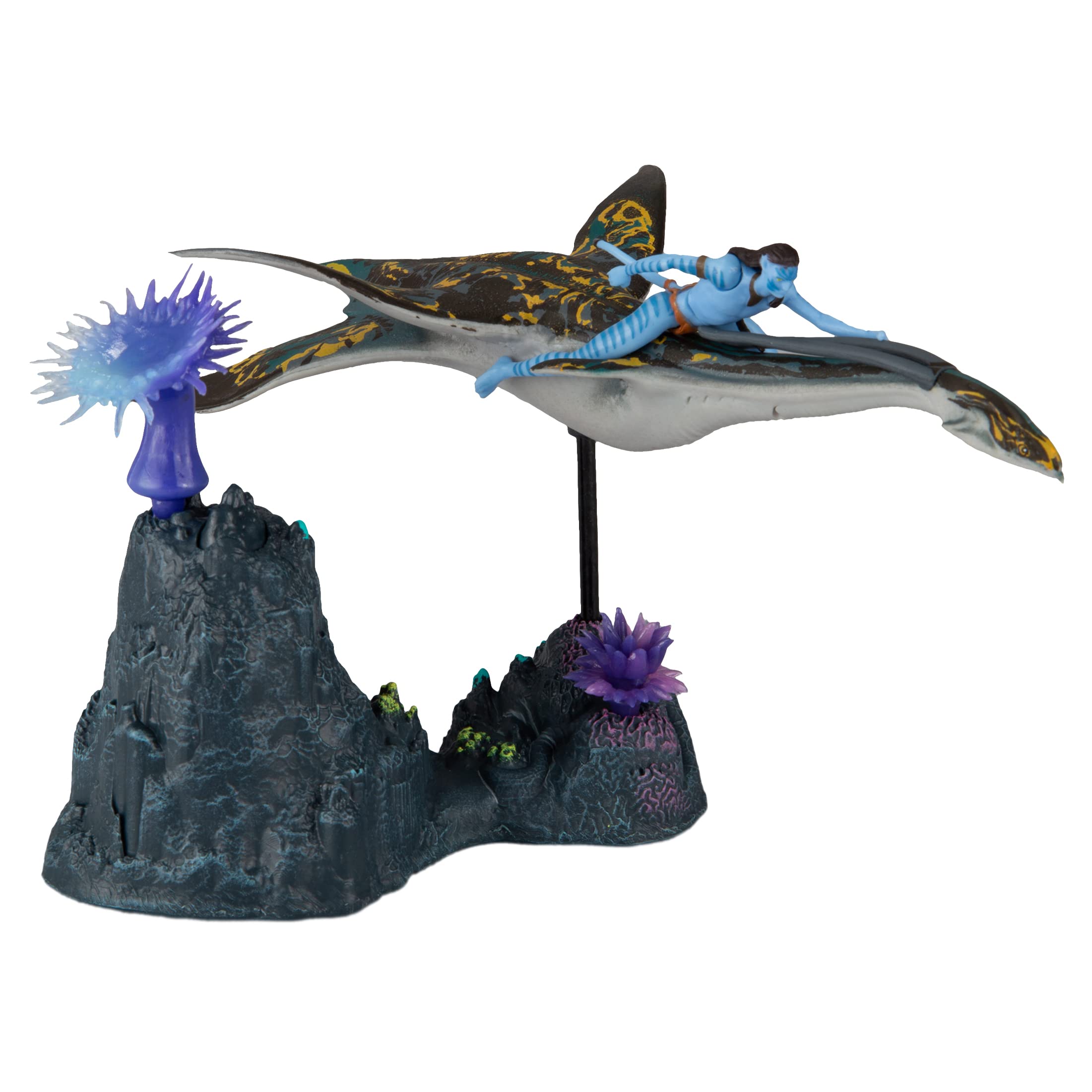 McFarlane Toys, Disney Avatar, World of Pandora Neteyam and Ilu Avatar Movie Action Figure Set, Disney Toys Collectible Figure – Ages 8+