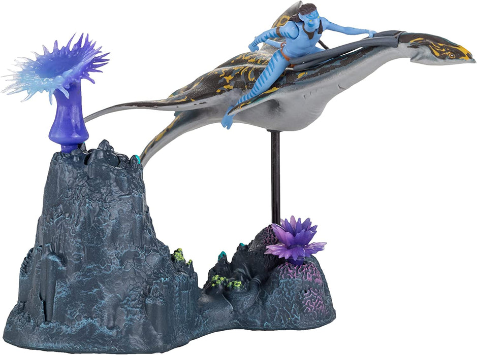 McFarlane Toys, Disney Avatar, World of Pandora Neteyam and Ilu Avatar Movie Action Figure Set, Disney Toys Collectible Figure – Ages 8+