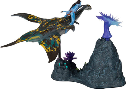 McFarlane Toys, Disney Avatar, World of Pandora Neteyam and Ilu Avatar Movie Action Figure Set, Disney Toys Collectible Figure – Ages 8+