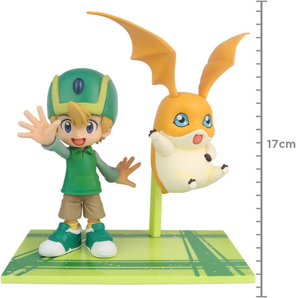 Banpresto Figura de Accion Takeru&Patamon - Digimon Adventure Dxf - Adventure Archives 15cm BP18976 Multicolor