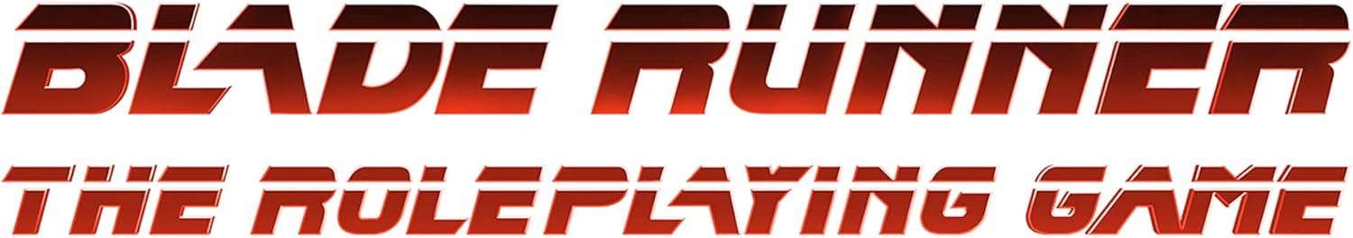 Free League Blade Runner RPG Dice Set of 4, Roleplaying Game Accessory