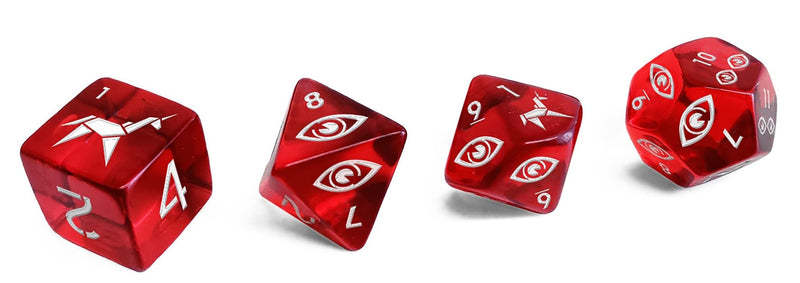 Free League Blade Runner RPG Dice Set of 4, Roleplaying Game Accessory