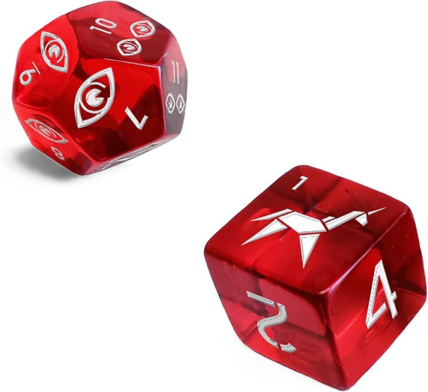 Free League Blade Runner RPG Dice Set of 4, Roleplaying Game Accessory