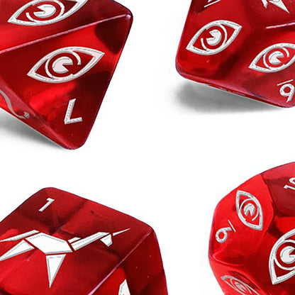 Free League Blade Runner RPG Dice Set of 4, Roleplaying Game Accessory