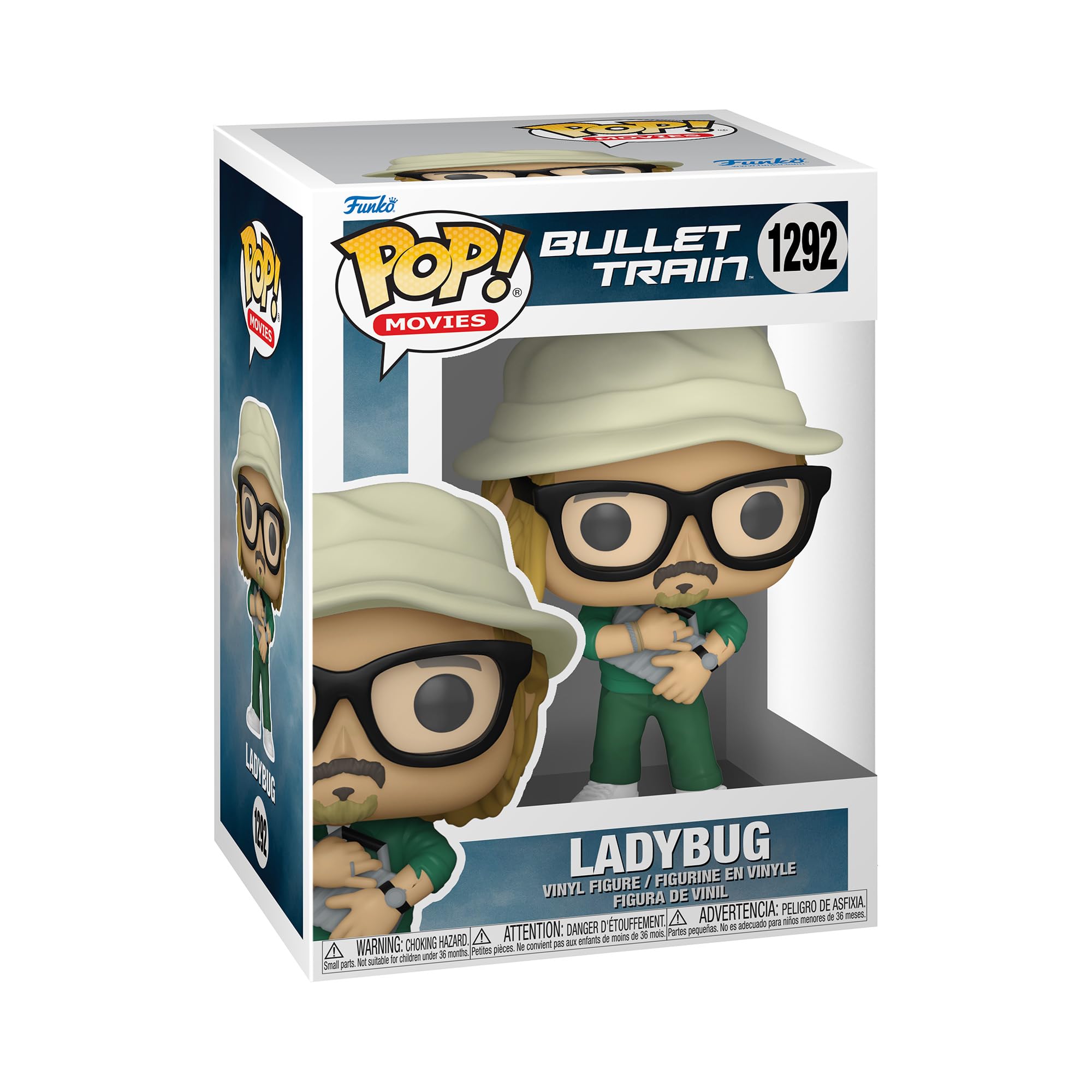 Funko POP! Movies: Bullet Train - Ladybug - Collectable Vinyl Figure - Gift Idea - Official Merchandise - Toys for Kids & Adults - Movies Fans - Model Figure for Collectors and Display (Pack of 2)