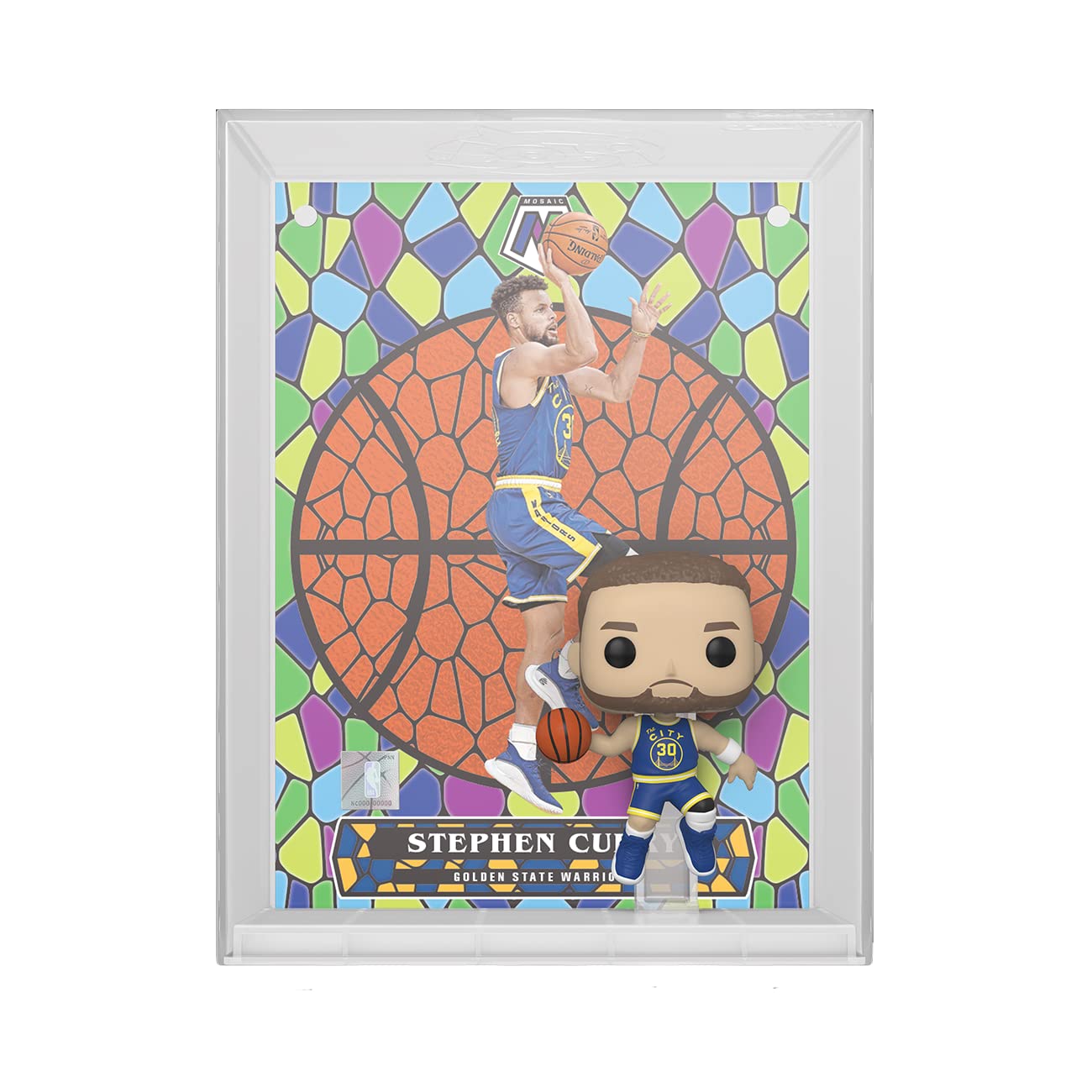 Funko Pop! Trading Cards: Stephen Curry - (Mosaic) - Vinyl-Sammelfigur - Geschenkidee - Offizielle Handelswaren - Spielzeug Für Kinder und Erwachsene - Modellfigur Für Sammler und Display