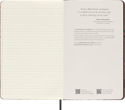 Moleskine - Limited Edition Notebook, Sakura Notebook with Themed Graphics, Ruled Layout and Fabric Hard Cover, Size Pocket 9x14cm, 192 pages