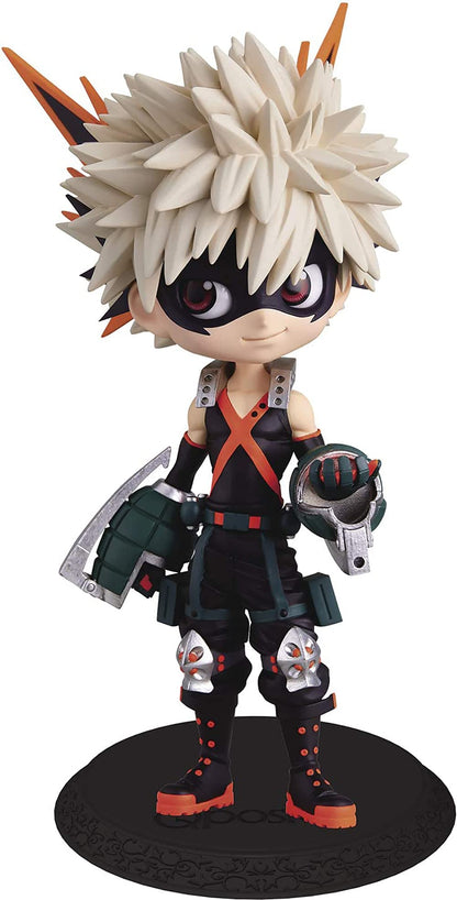 Banpresto Inconnu My Hero Academia Bakugo - Statuetta Q Posket Ver.A 14 cm No Color