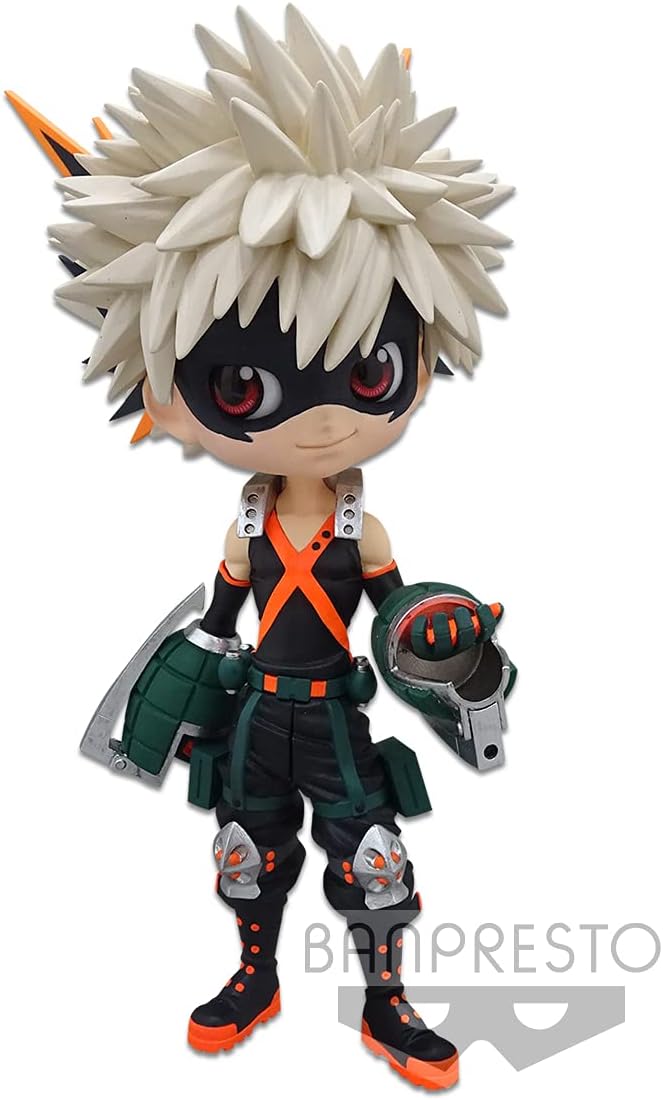 Banpresto Inconnu My Hero Academia Bakugo - Statuetta Q Posket Ver.A 14 cm No Color