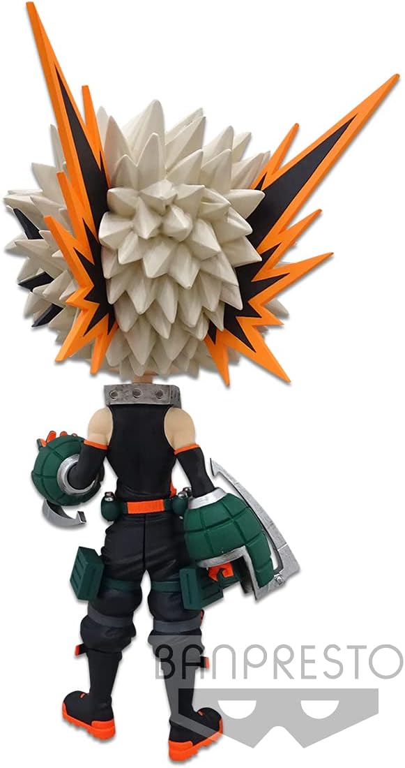 Banpresto Inconnu My Hero Academia Bakugo - Statuetta Q Posket Ver.A 14 cm No Color