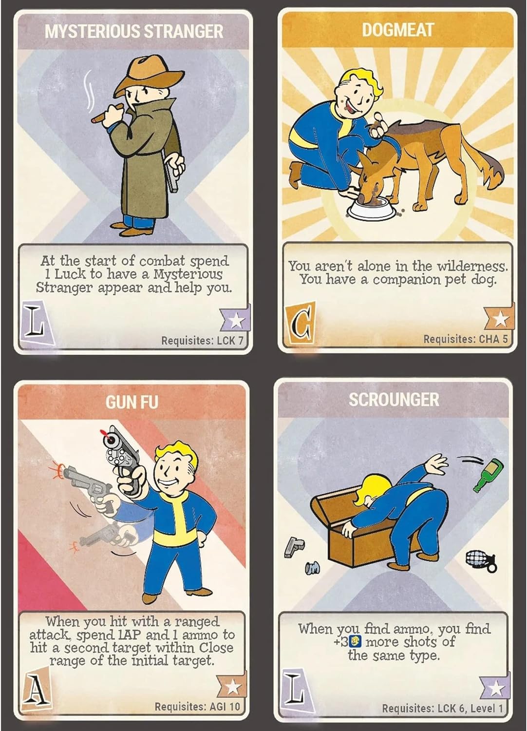 Modiphius Entertainment Fallout: The Roleplaying Game Perk Cards - RPG Accessory, Roleplaying Game