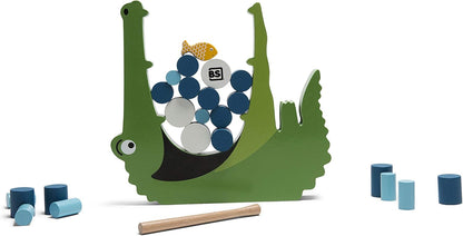 BS TOYS- Crocodile Juegos de Habilidad, Multicolor (138-002-012