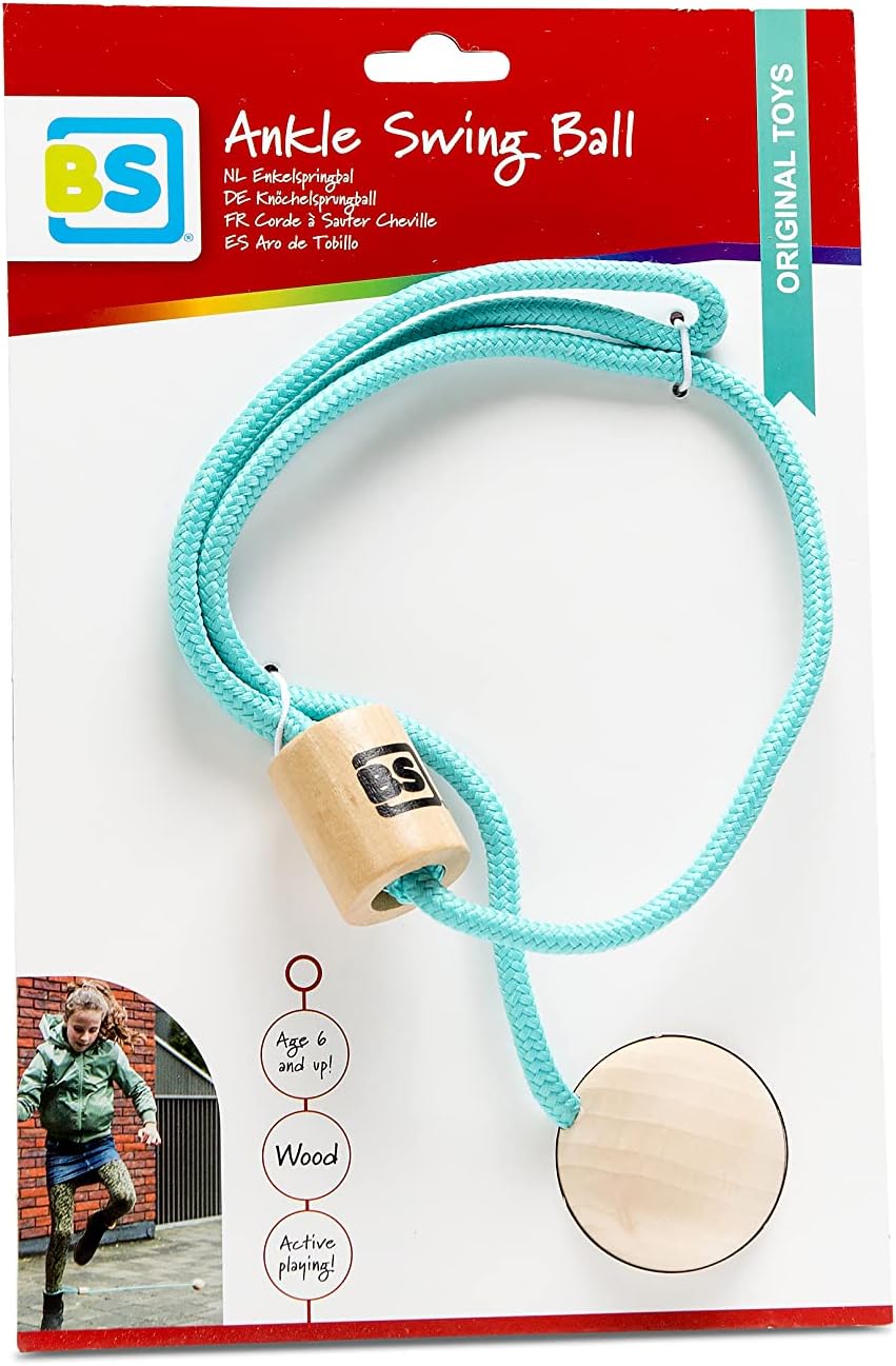 BS Toys GA396 Ankle Jumping Ball, Blue