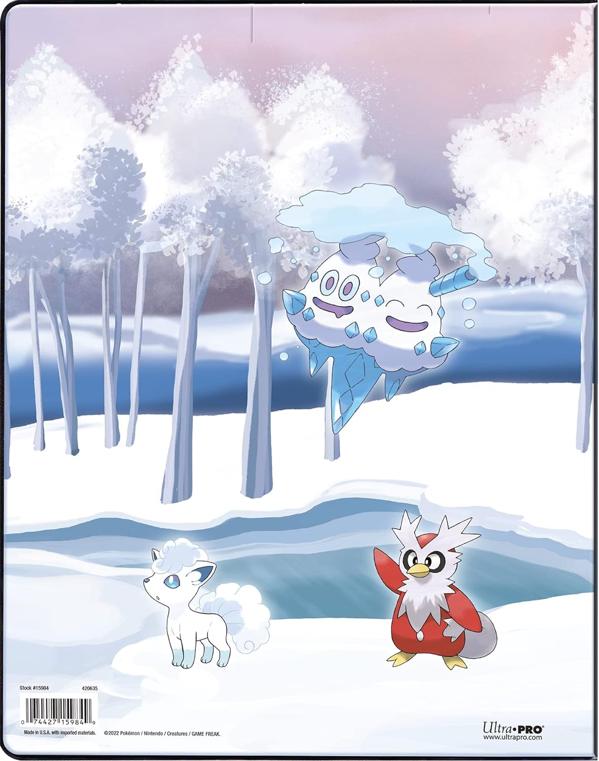 Pokémon - Portfolio 9-P - Frosted Forest (ULT15984) Black