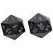 Ultra Pro - Vivid Heavy Metal D20 - Negro