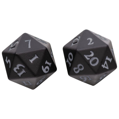 Ultra Pro - Vivid Heavy Metal D20 - Negro