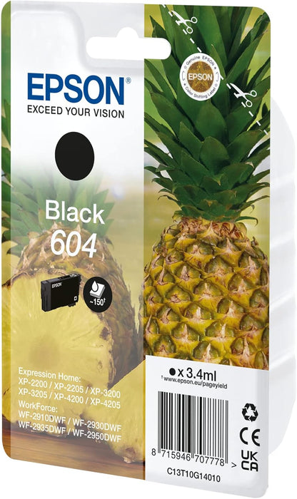 Epson Ink/604 603 Starfish 3.4ml BK SEC