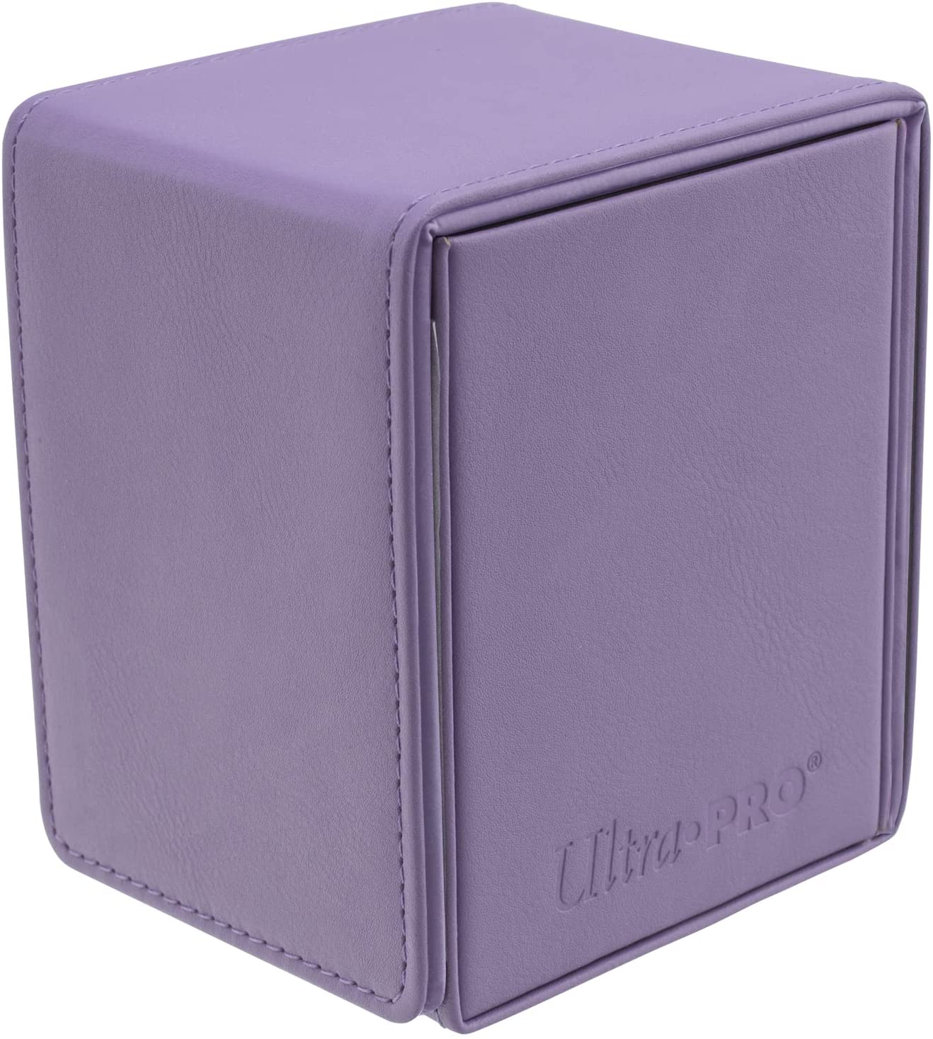 Ultra PRO - Vivid Alcove Flip Card Deck Box (Purple) - Stores & Protects Up To 100 Standard Size Collectible Cards, Baseball Cards, Gaming Cards, Sports Cards or Any Standard Size Cards In Collections
