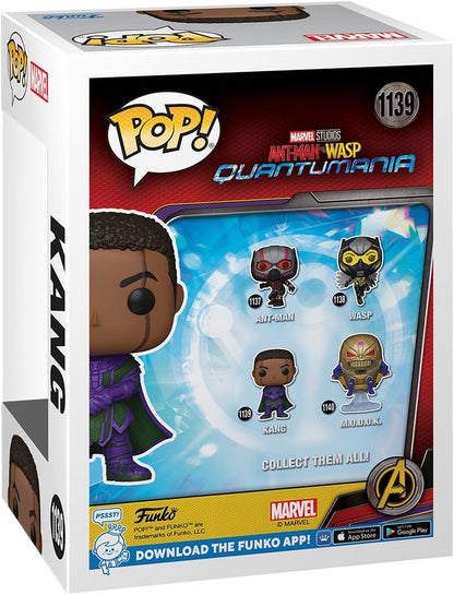 Funko POP! Vinyl Marvel: Ant-Man Quantumania - Kang - Collectable Vinyl Figure - Gift Idea - Official Merchandise - Toys for Kids & Adults - Movies Fans - Model Figure for Collectors and Display