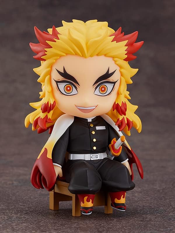 Good Smile Company - Demon Slayer Kimetsu Kyojuro Rengoku Nendoroid Swacchao Action Figure
