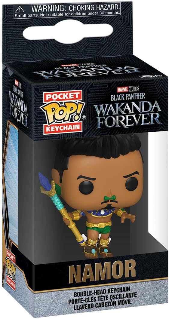 Funko Pocket Pop!: Marvel Black Panther Wakanda Forever - Namor Vinyl Figure Keychain