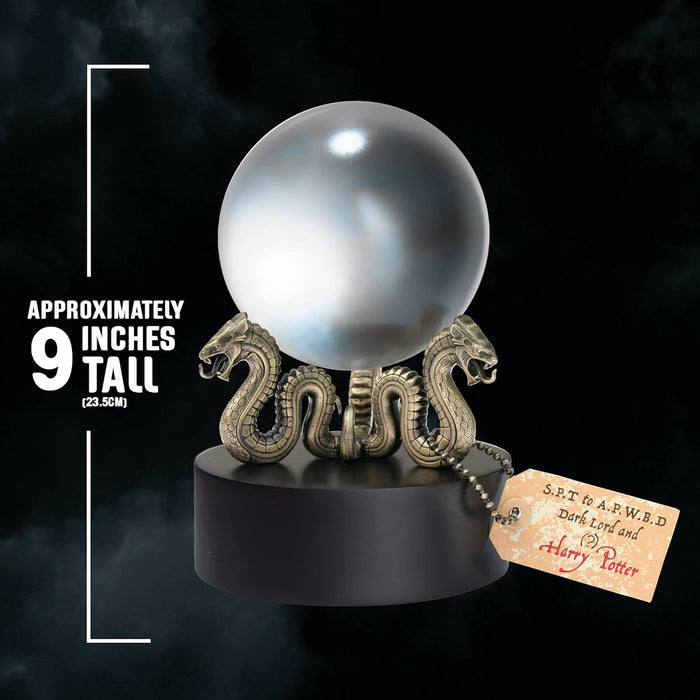 The Noble Collection Harry Potter The Prophecy Orb - 5in (13cm) Crystal Ball Prop Replica - Officially Licensed Harry Potter Film Set Movie Props Gifts