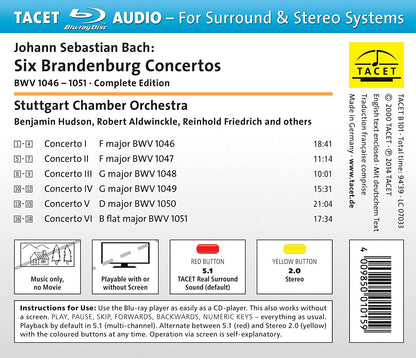 J S Bach: Six Brandenberg Concertos