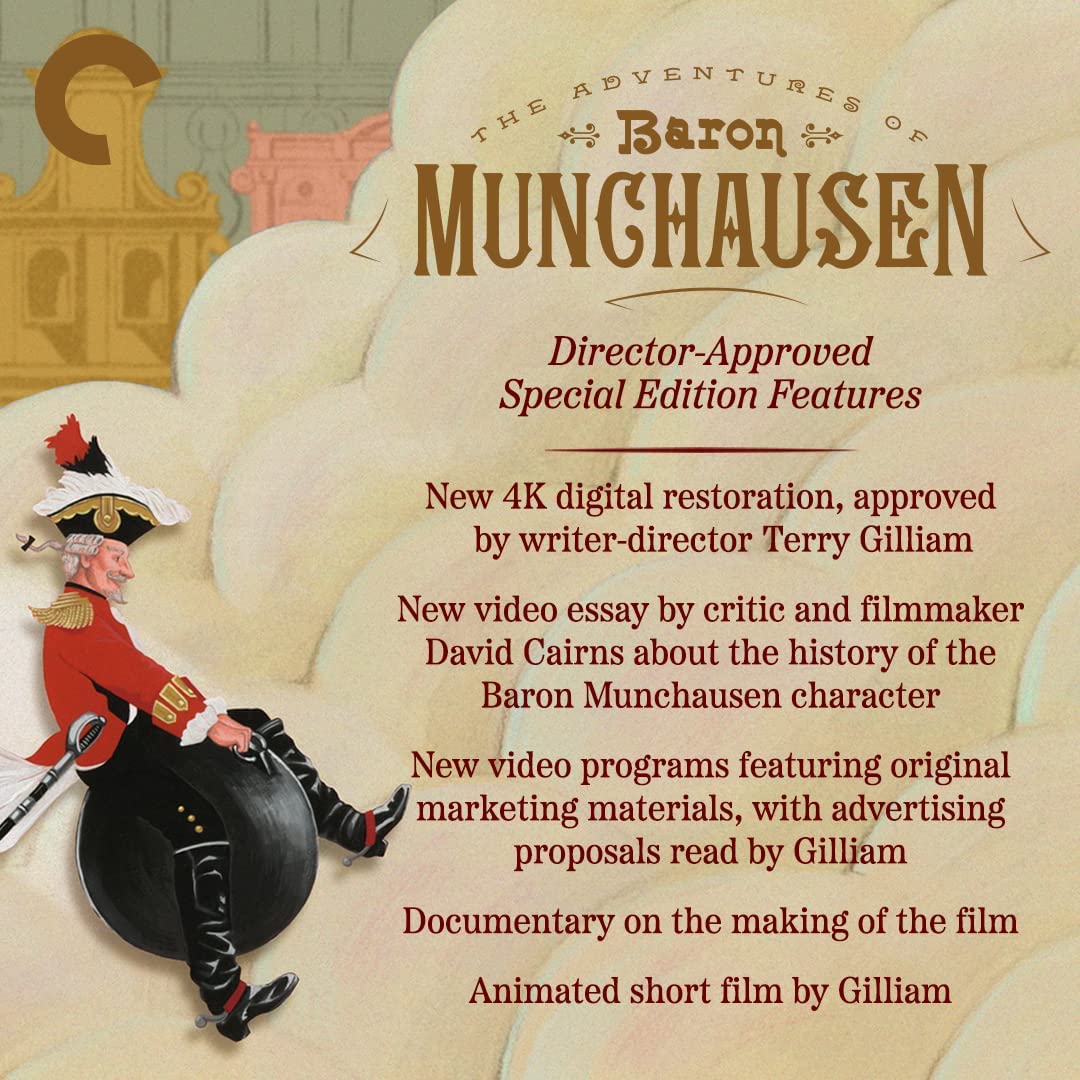 The Adventures of Baron Munchausen (Criterion Collection