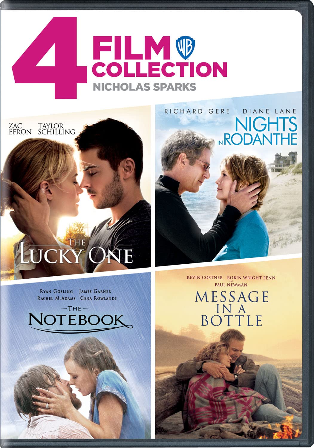 Nicholas Sparks 4-Film Collection (DVD