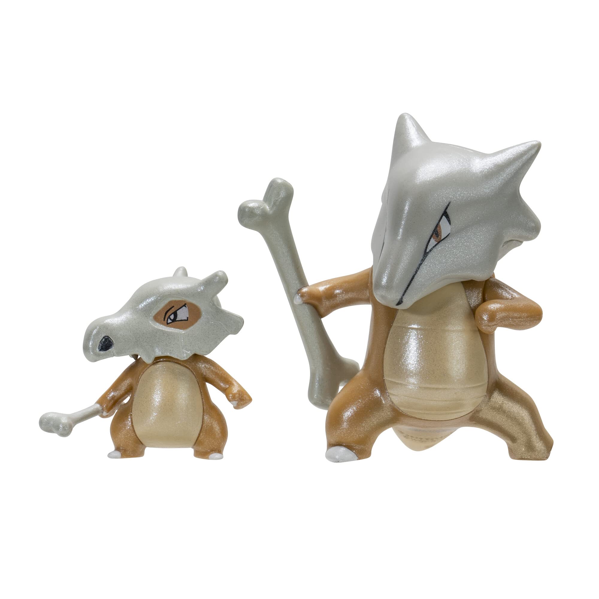 Pokemon PKW2774 Pokemon Select Evolution 2 Pack-Features 2 Cubone & 3-Inch Marowak Battle Figures-Authentic Details