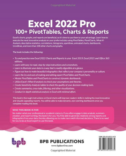 Excel 2022 Pro 100 + PivotTables, Charts & Reports