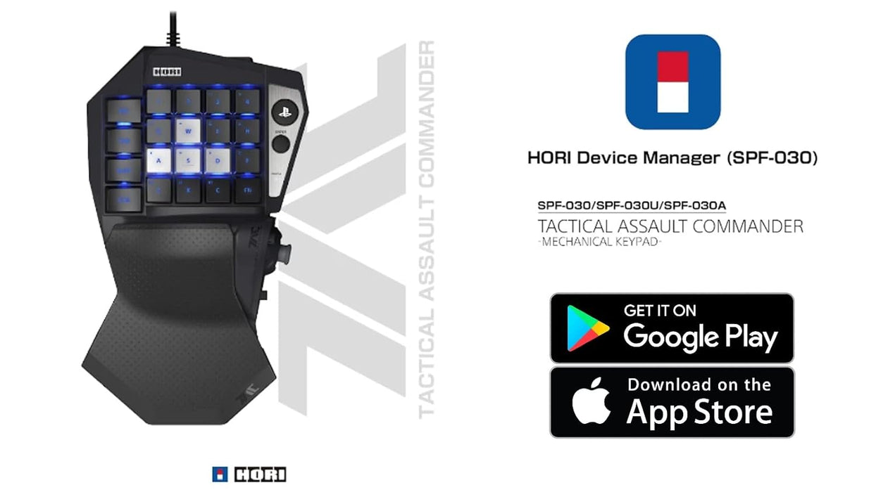 HORI Tactical Assault Commander for Playstation 5, Playstation 4 and PC - Programmable Keypad Controller for FPS and more - Officially Licensed by Sony