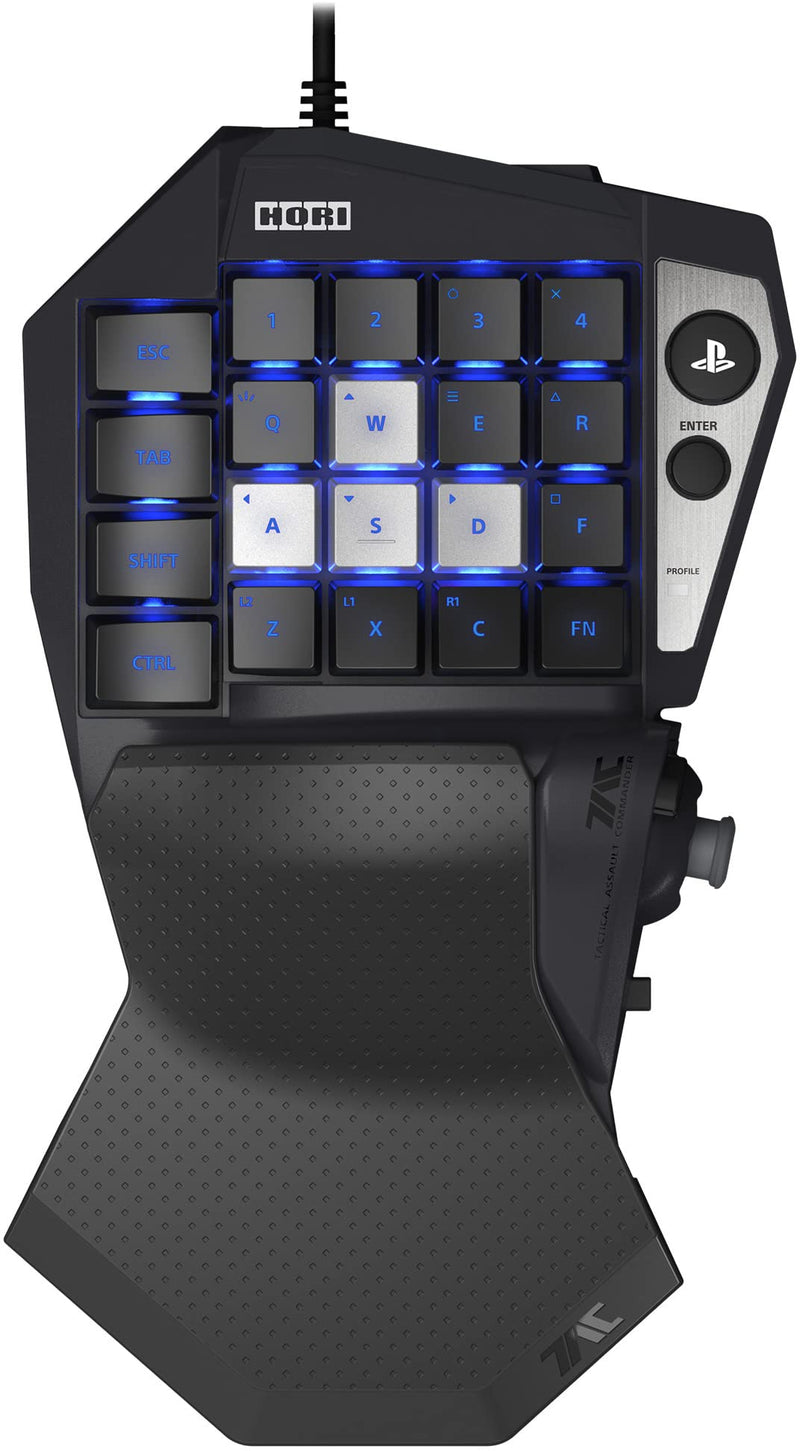 HORI Tactical Assault Commander for Playstation 5, Playstation 4 and PC - Programmable Keypad Controller for FPS and more - Officially Licensed by Sony