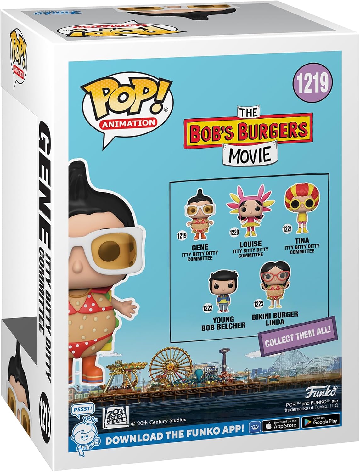 Funko POP! Animation: Bobs Burgers - Band Gene Belcher - Bob's Burgers - Collectable Vinyl Figure - Gift Idea - Official Merchandise - Toys For Kids & Adults - TV Fans - Model Figure For Collectors