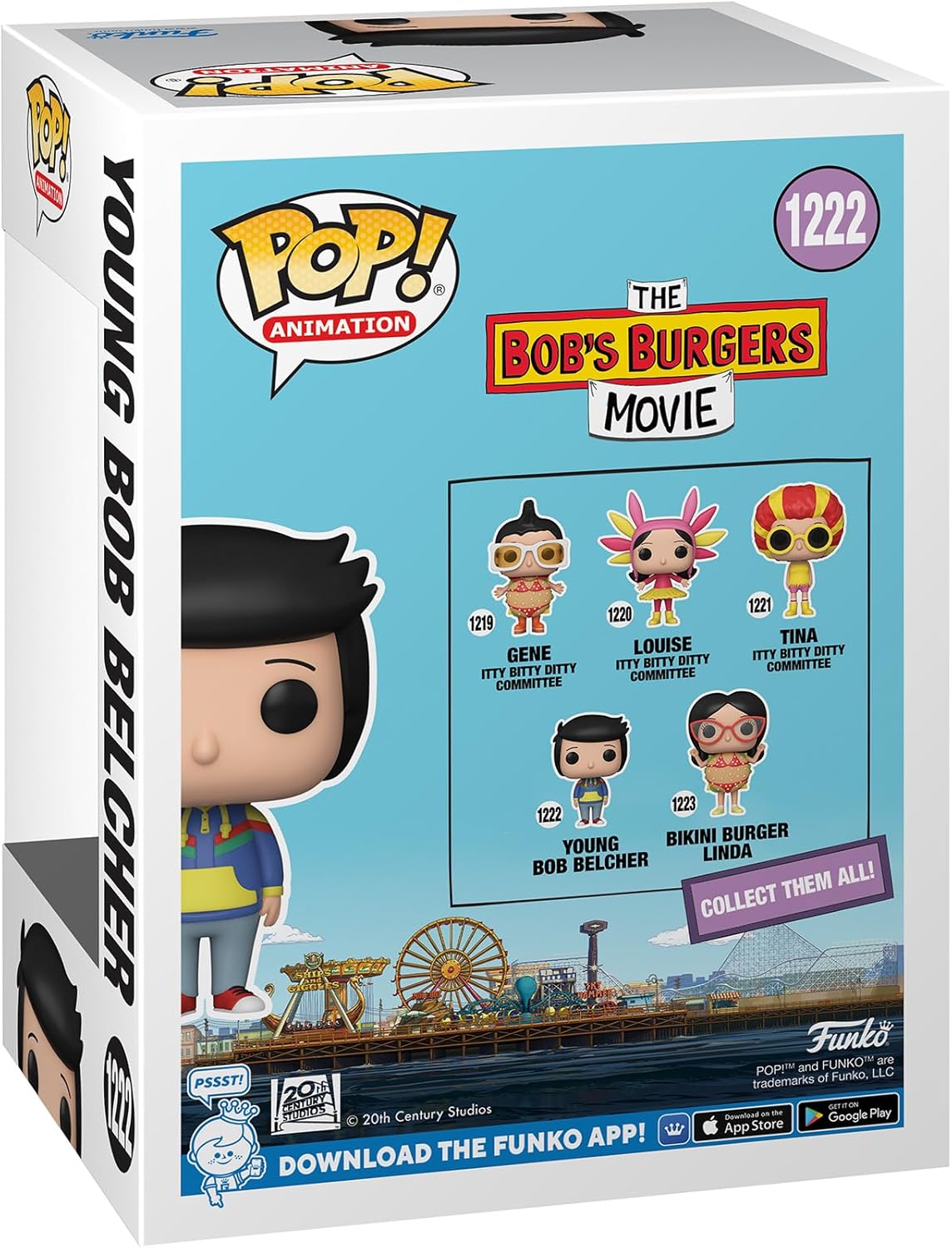 Funko POP! Animation: - 4 Yr Old Bob Belcher - Bob's Burgers - Collectable Vinyl Figure - Gift Idea - Official Merchandise - Toys for Kids & Adults - TV Fans - Model Figure for Collectors