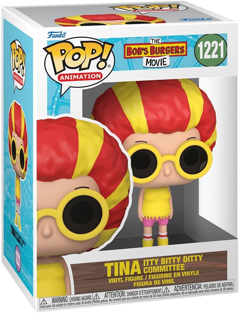 Funko POP! Animation: Bobs Burgers - Band Tina Belcher - Bob's Burgers - Collectable Vinyl Figure - Gift Idea - Official Merchandise - Toys for Kids & Adults - TV Fans - Model Figure for Collectors