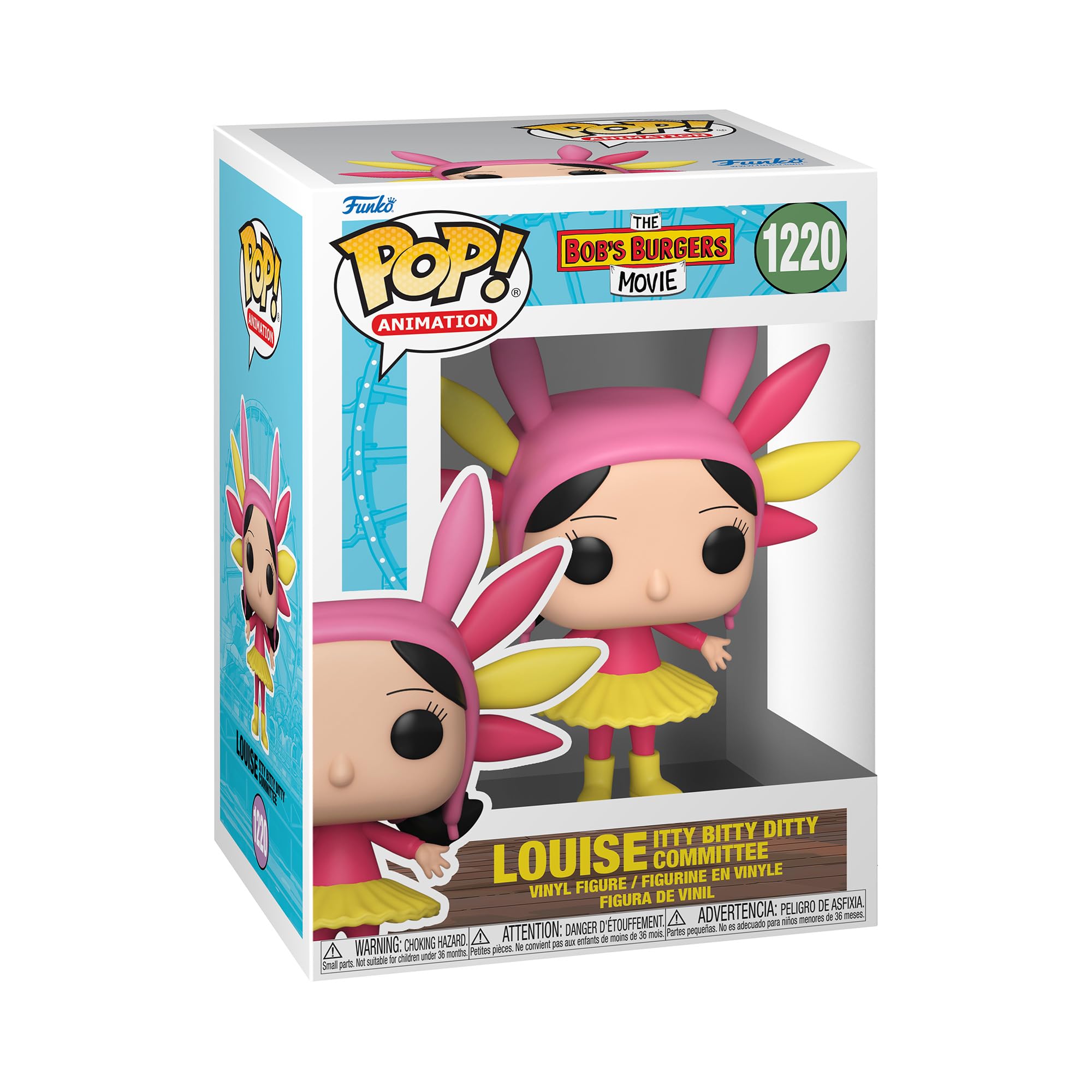 Funko POP! Animation: Bobs Burgers - Band Louise Belcher - Bob's Burgers - Collectable Vinyl Figure - Gift Idea - Official Merchandise - Toys For Kids & Adults - TV Fans - Model Figure For Collectors