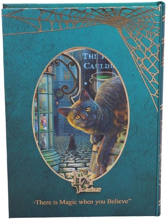 Nemesis Now Lisa Parker Rusty Cauldron Journal, Multi Coloured, 17cm