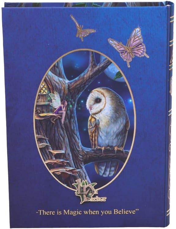 Nemesis Now Lisa Parker Journal de contes de fées Bleu 17 cm