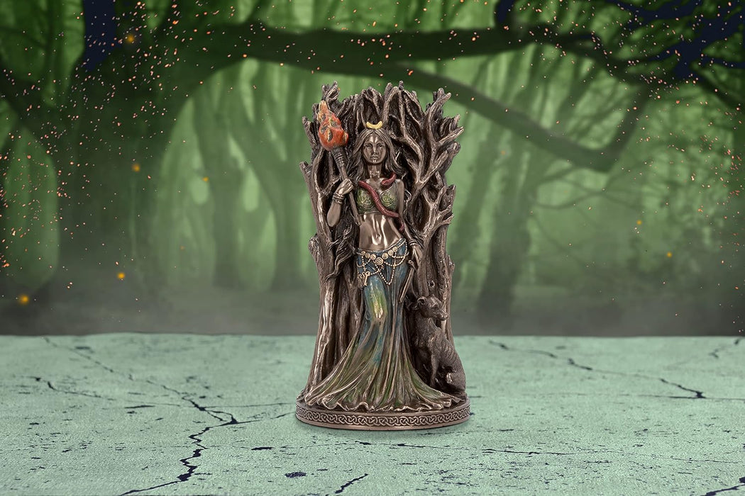 Nemesis Now Hecate Goddess of Magic and Witchcraft Bronze Figurine, 21cm