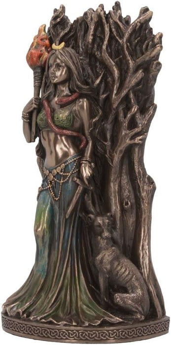 Nemesis Now Hecate Goddess of Magic and Witchcraft Bronze Figurine, 21cm