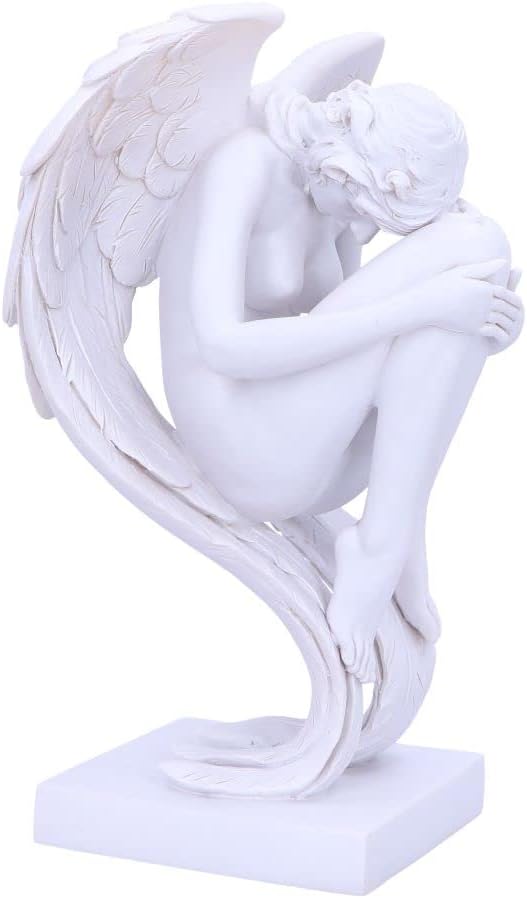 Nemesis Now Angels Contemplation, White, 28cm
