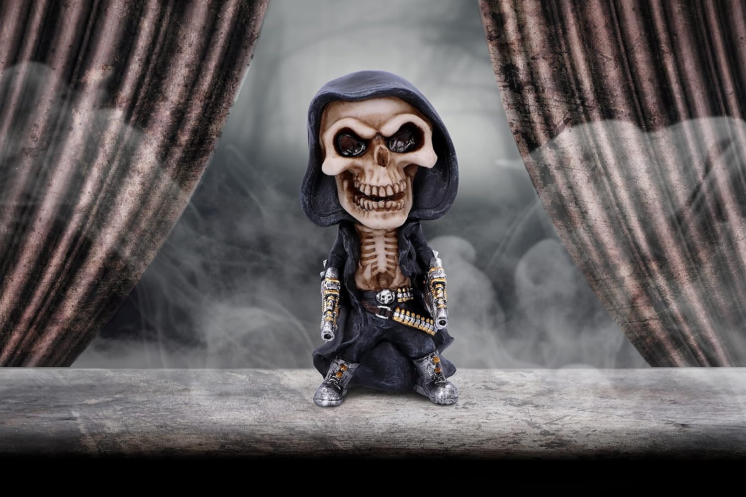 Nemesis Now Mechanical Reaping, Black, 18cm, Resin
