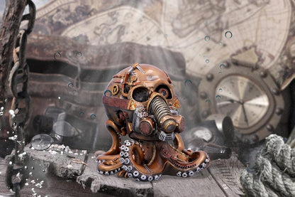 Nemesis Now Respiración Octo, Bronce, 18 cm, marrón