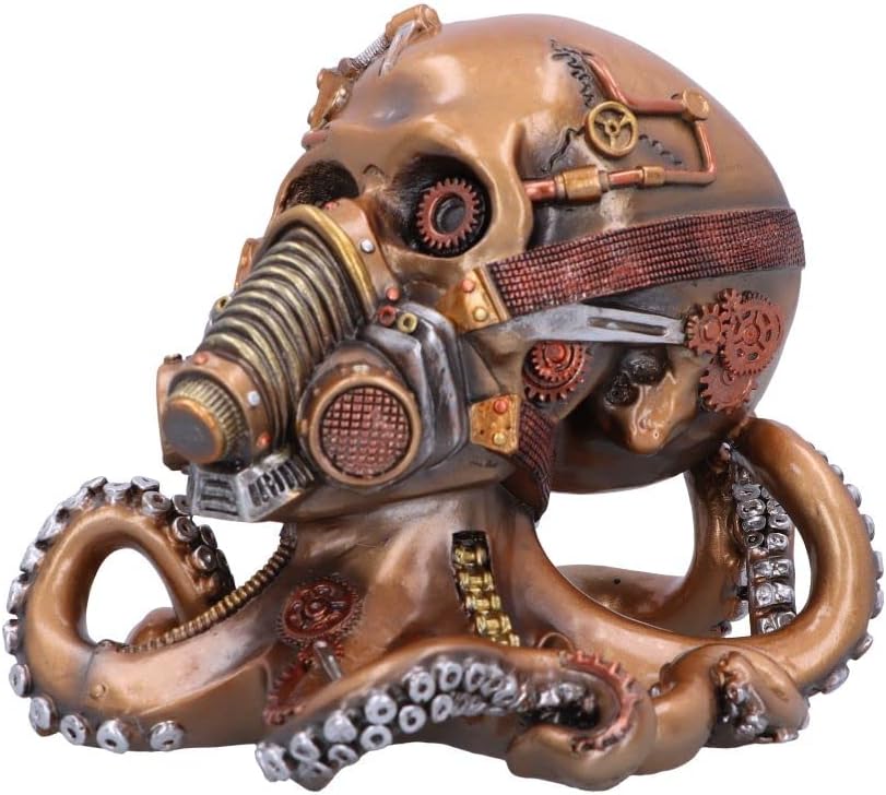 Nemesis Now Respiración Octo, Bronce, 18 cm, marrón