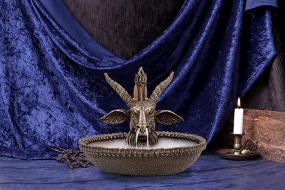 Baphomet`S Wealth Occult Backflow Incense Burner 13Cm